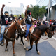 Illustration for article titled A Trail Riding Club Marched on Horseback in Houston for George Floyd